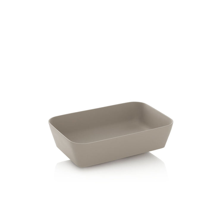 DUBLINO 3 dove gray countertop washbasin 55 x 35