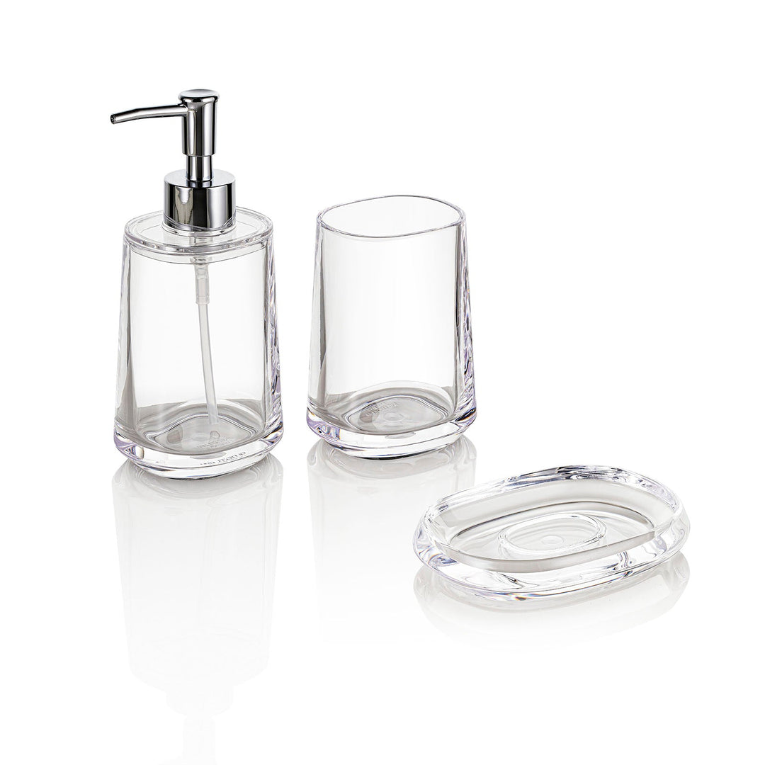 HUGO soap dispenser transparent