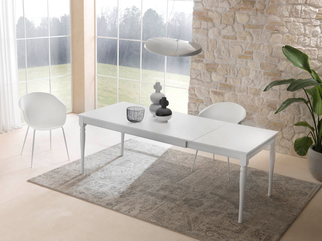 BRISTOL extendable table white