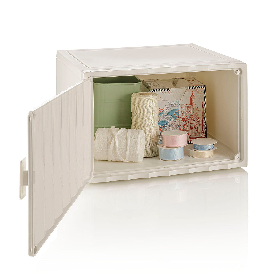 LAAX white multipurpose cabinet