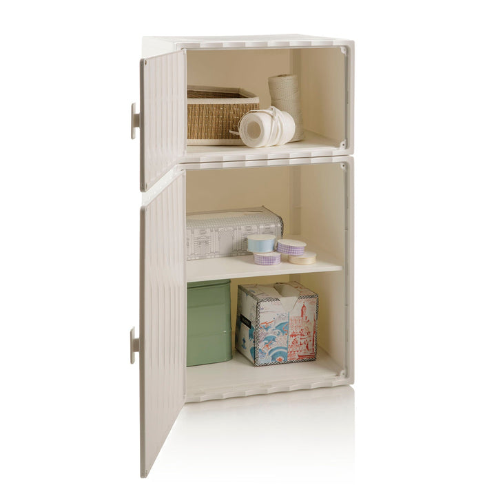 LAAX white multipurpose cabinet