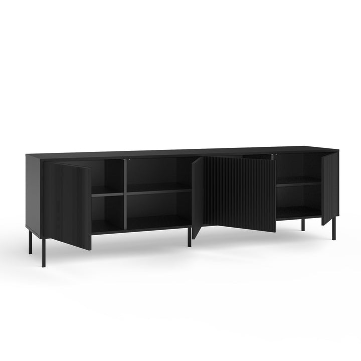 LULLABY-S 4-door buffet black