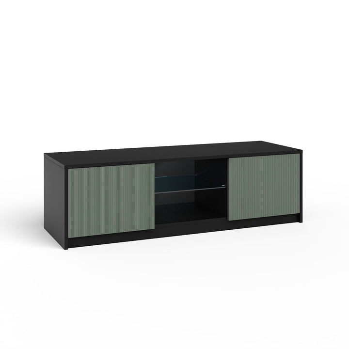 LULLABY TV Stand Black/Sage Green