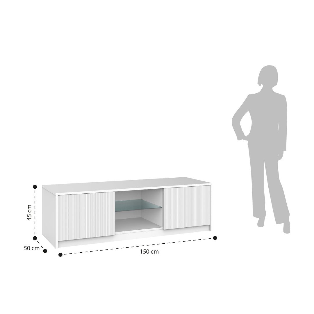 LULLABY TV Stand White