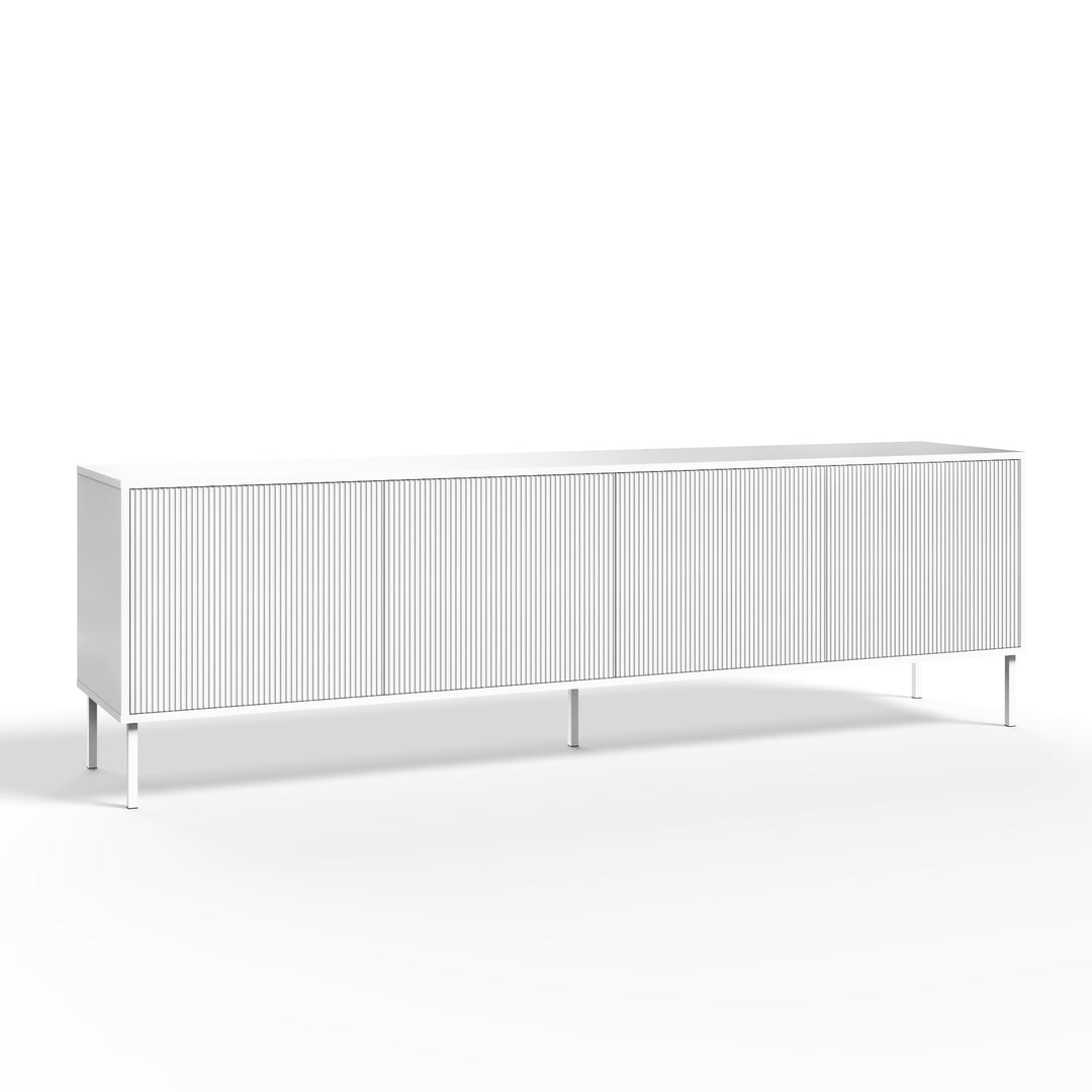 LULLABY-S white 4-door buffet