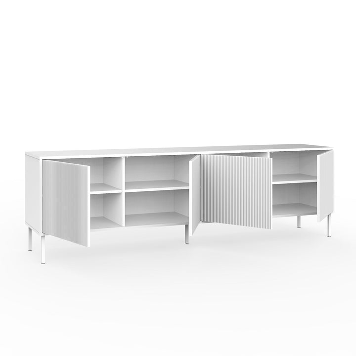 Buffet 4 ante LULLABY-S bianco