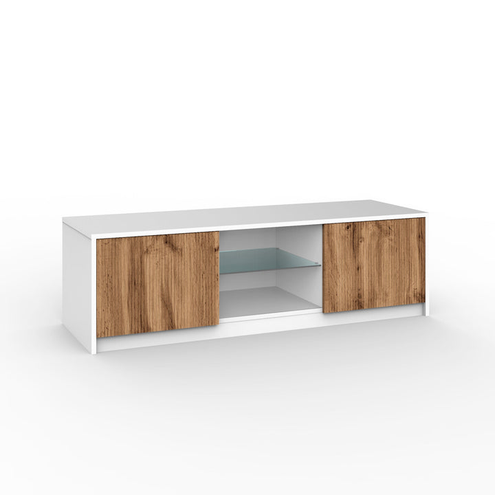 LULLABY TV stand white/oak