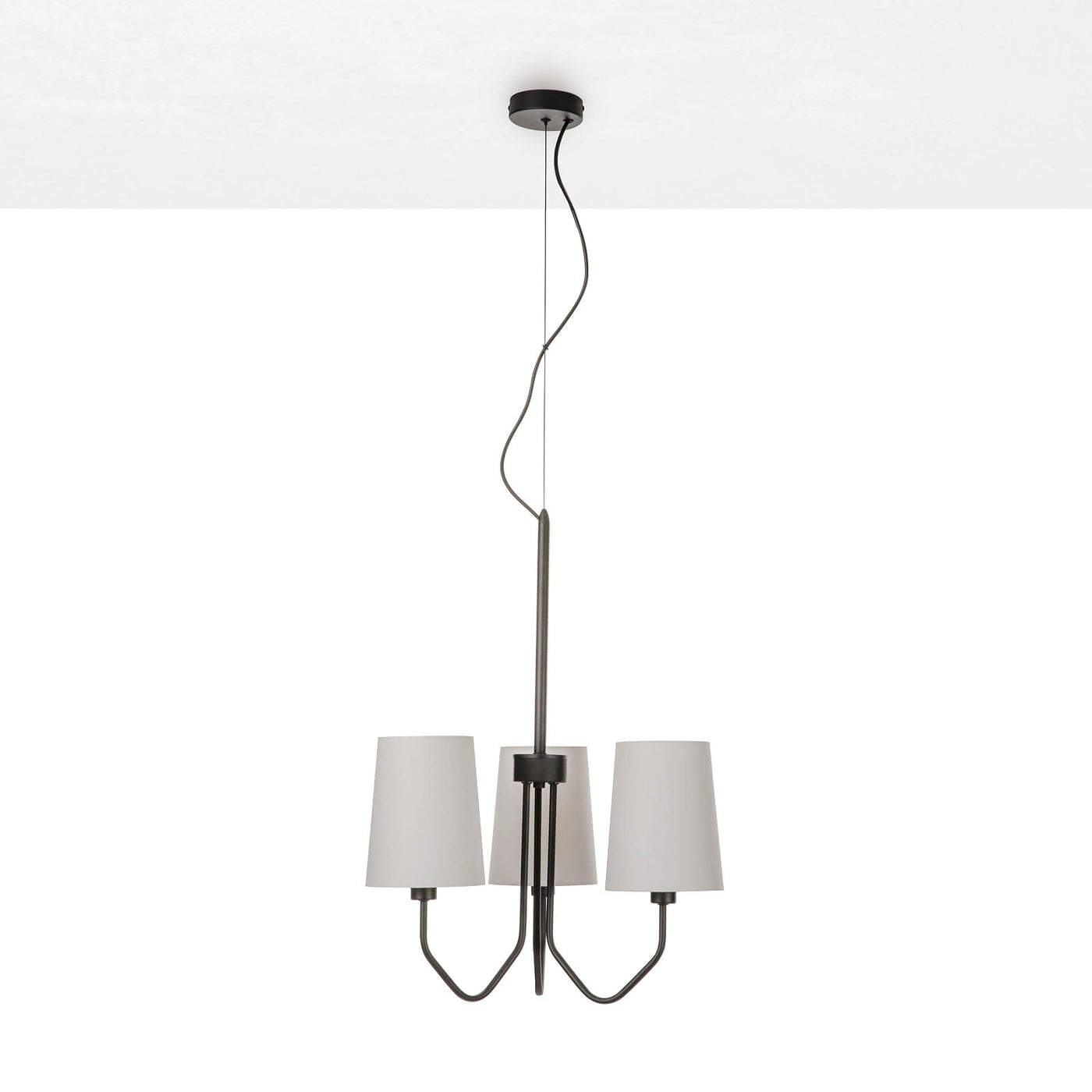 Lampadario 3L BERLINO nero