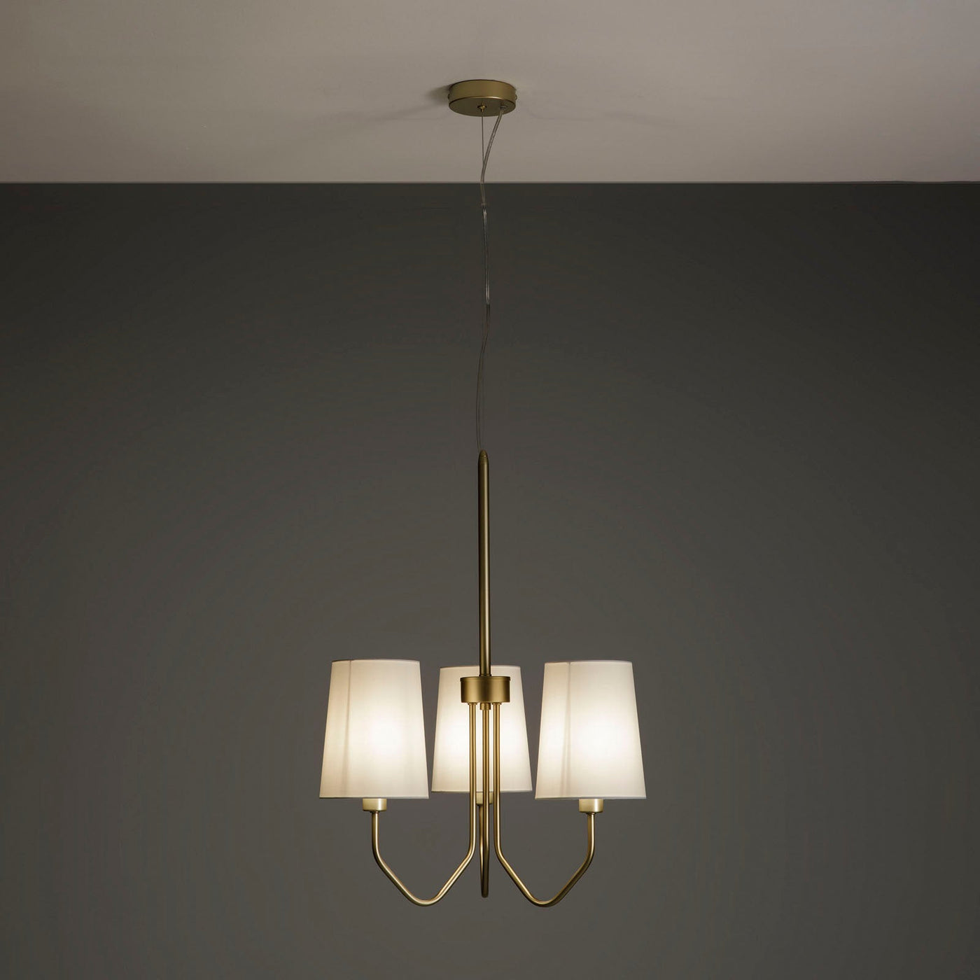 Lampadario 3L  BERLINO oro