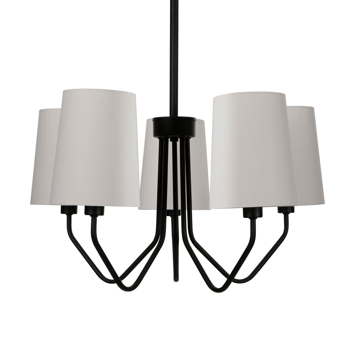 Lampadario 5L BERLINO nero