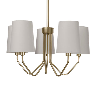 Lampadario 5L BERLINO oro