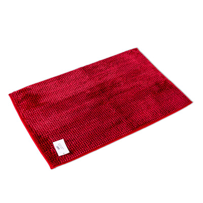 Tappeto da bagno PERLA rosso