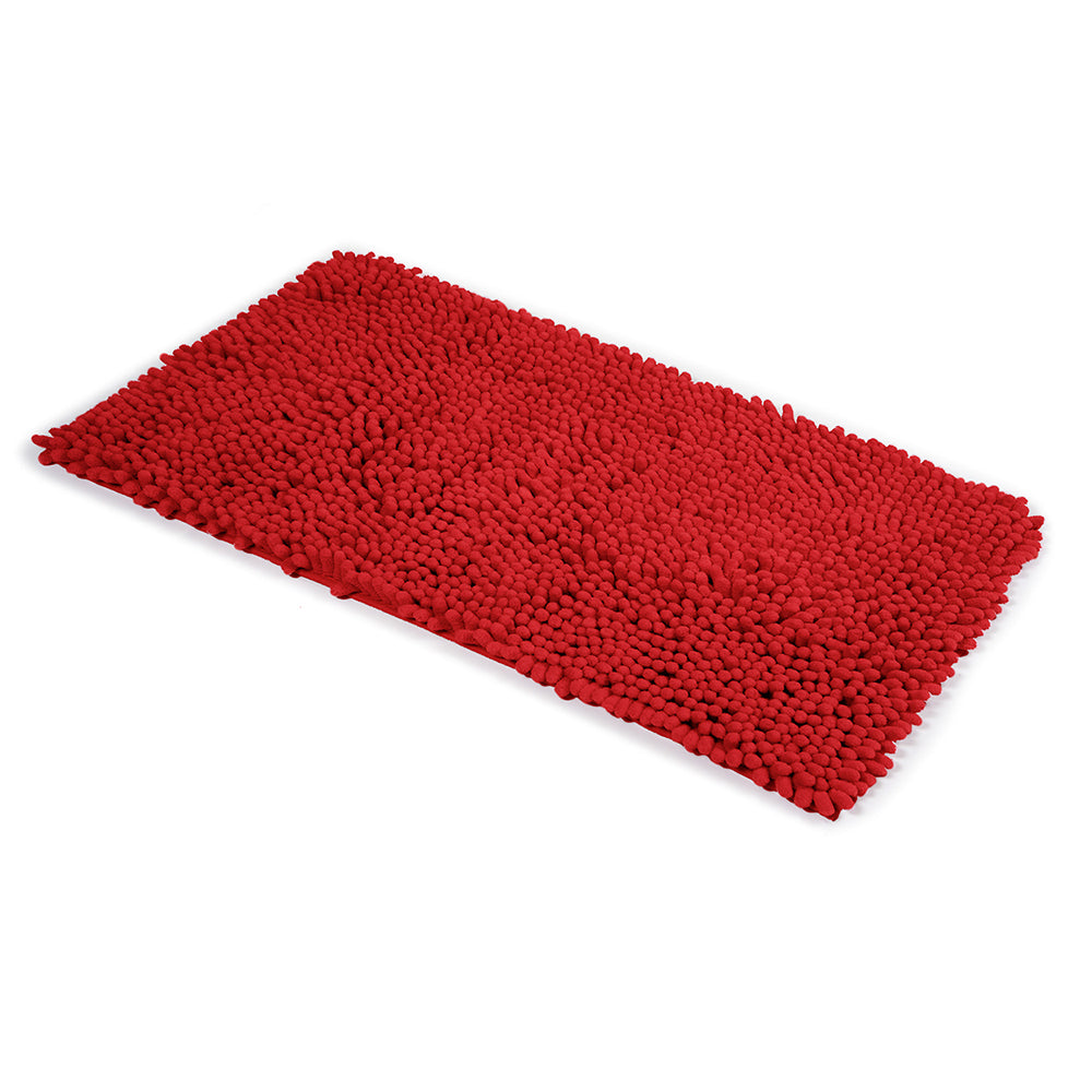 Tappeto da bagno SOFT rosso