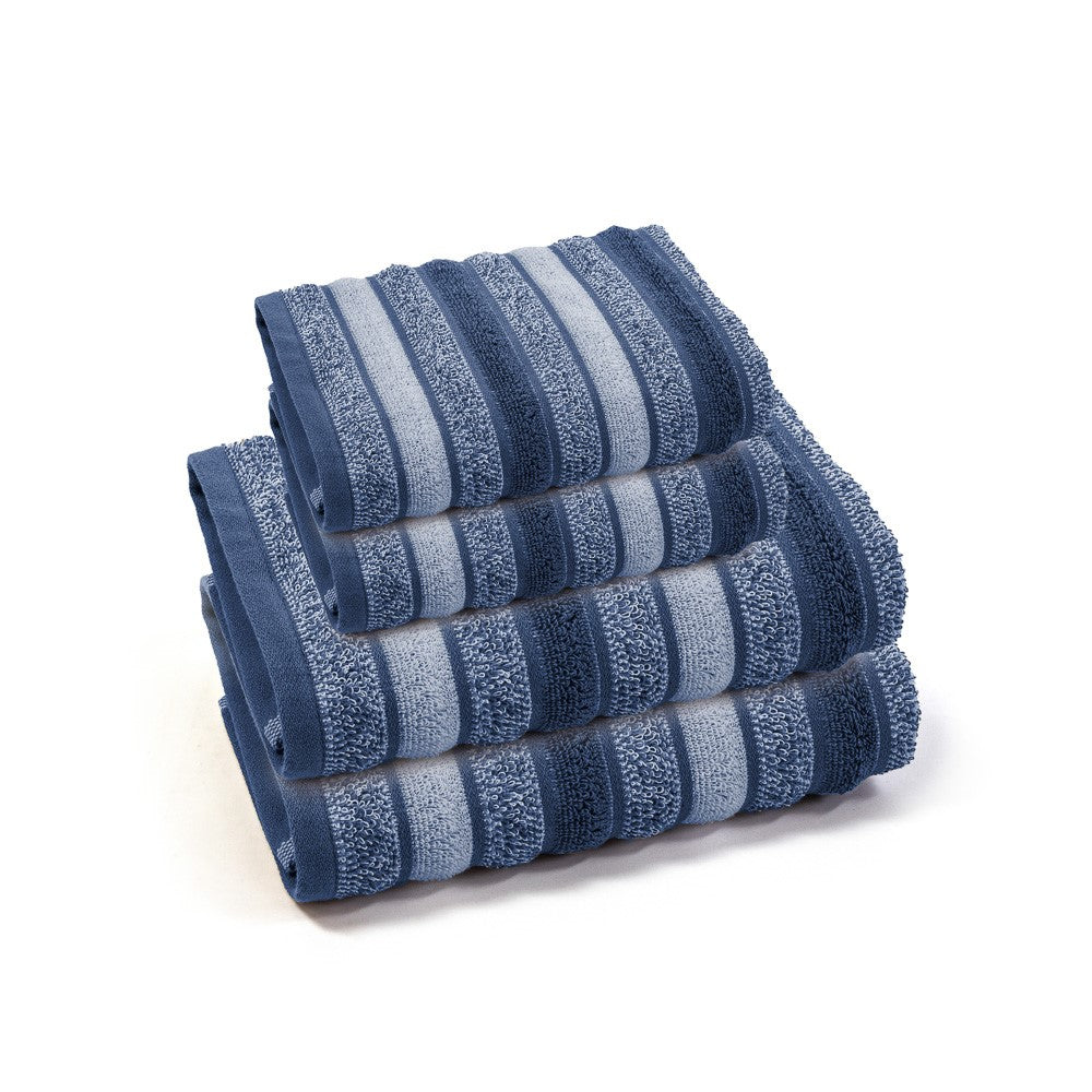 Set of 2+2 DIANA blue towels