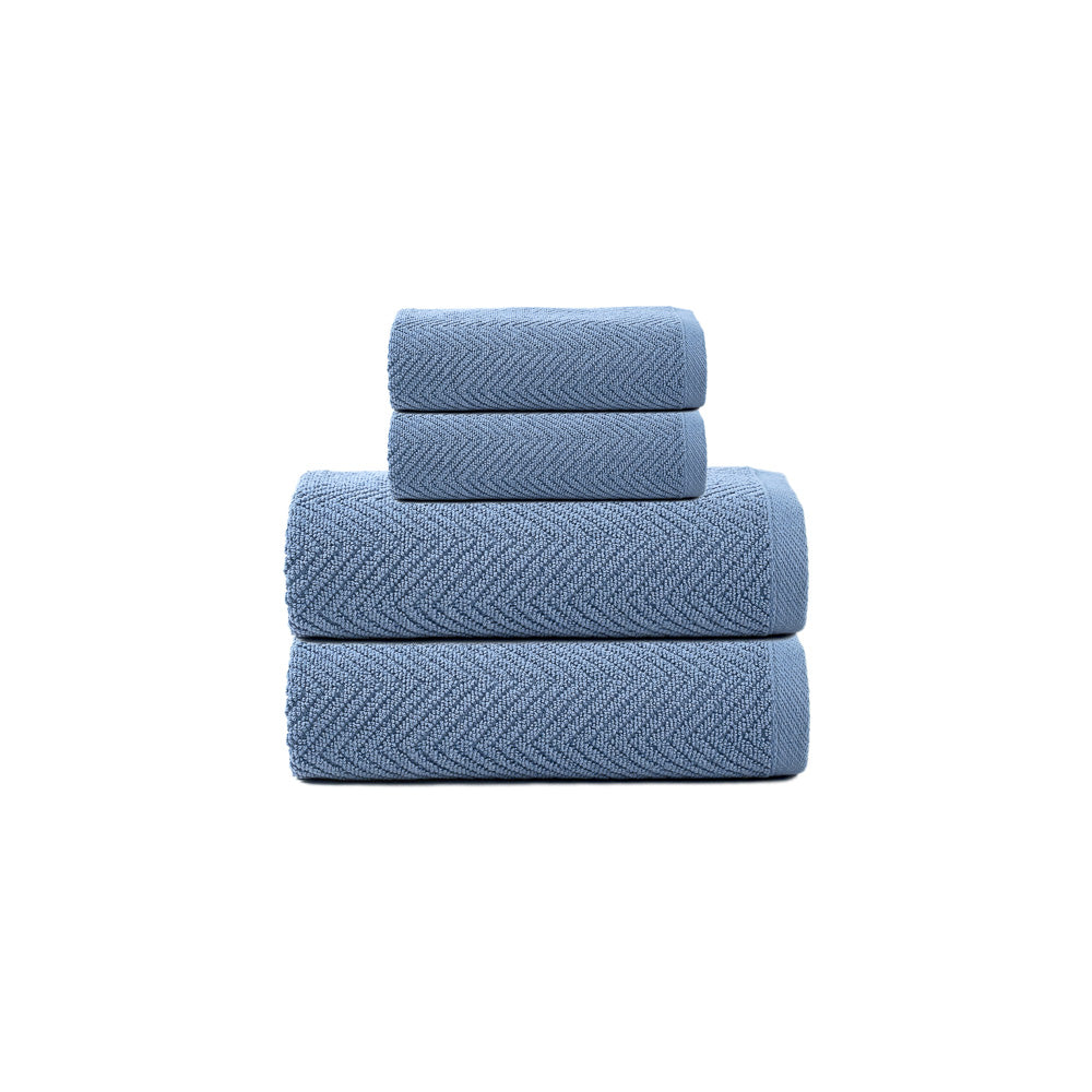 Towel set 2+2 RIAD blue