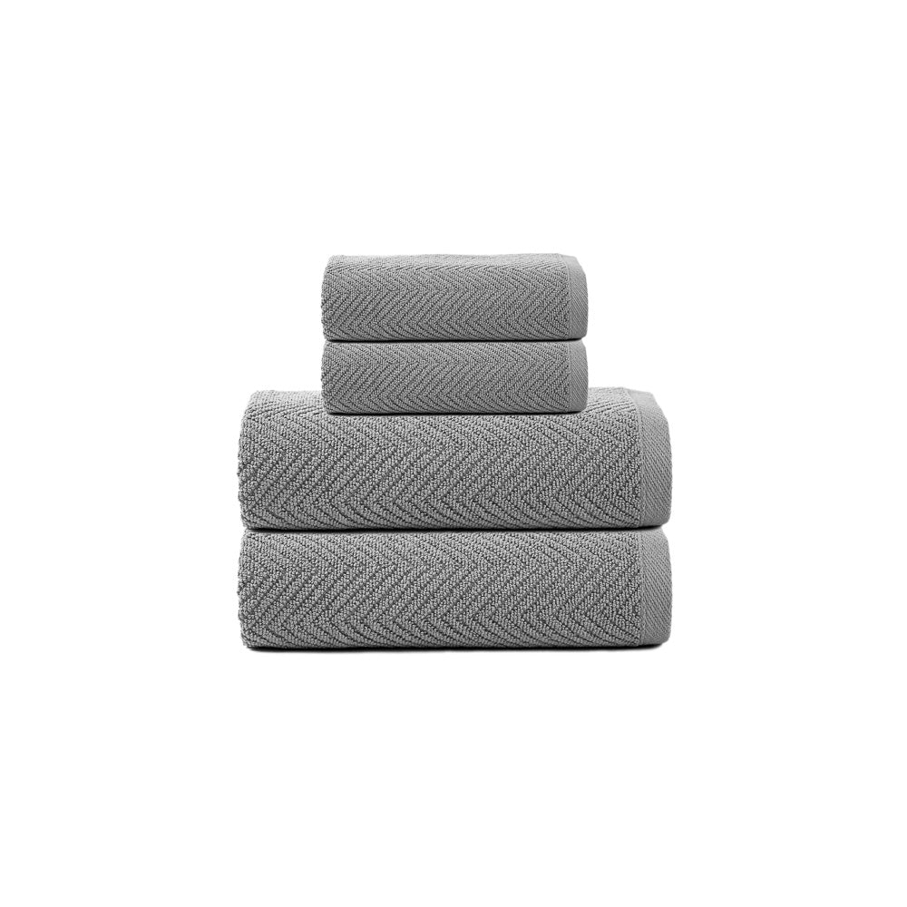 Towel set 2+2 RIAD grey