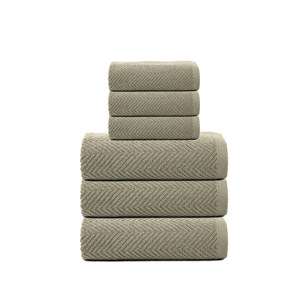 Set asciugamani 3+3 RIAD beige