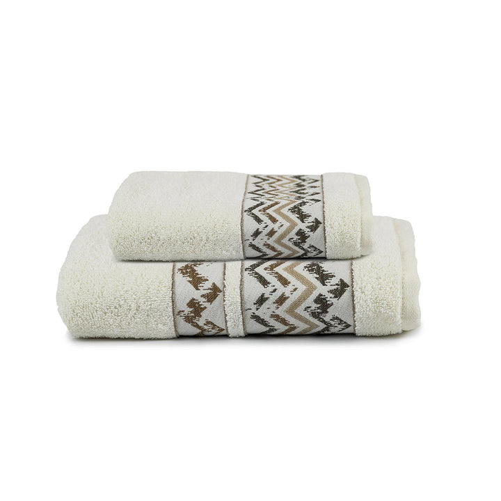 Towel set 1+1 CUZCO cream