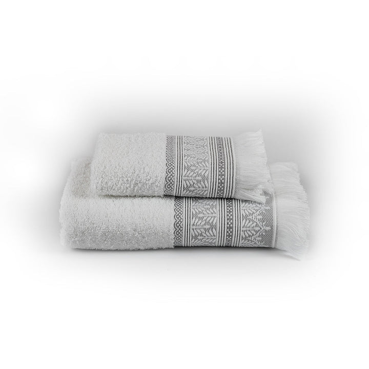 Towel set 1+1 MENDHI white