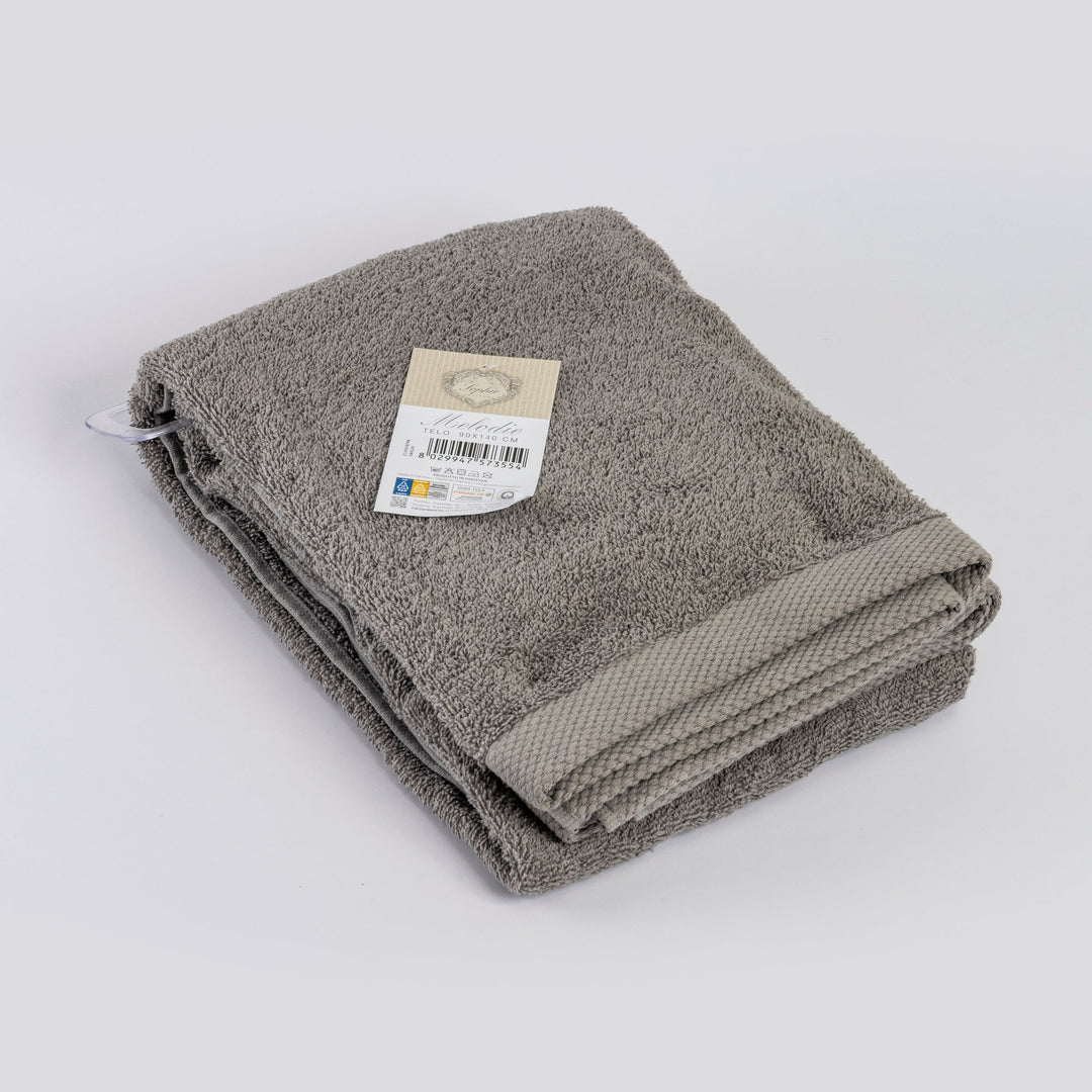 Shower towel MELODIE grey