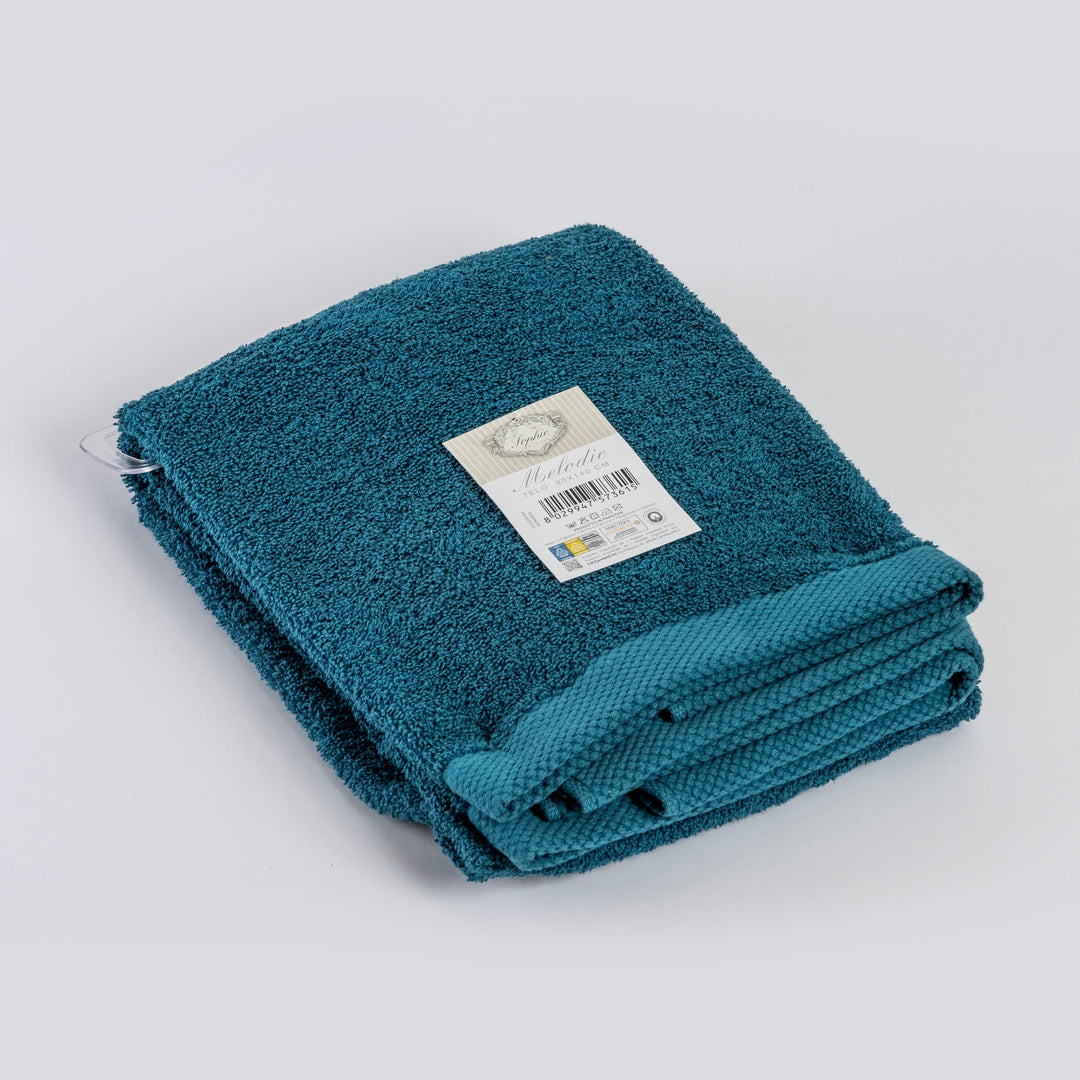 Shower towel MELODIE petrol