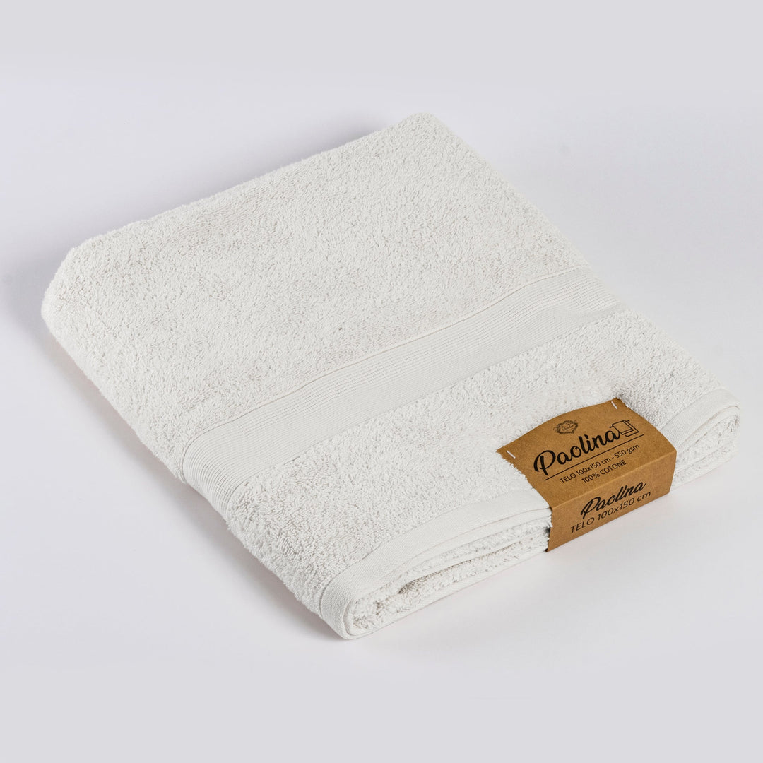 PAOLINA white shower towel