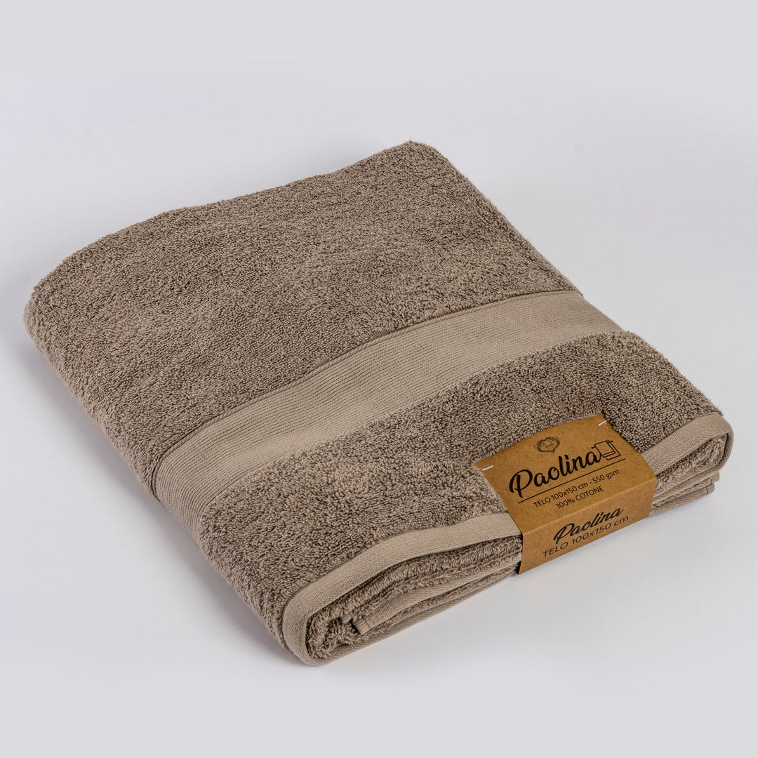 PAOLINA cream shower towel