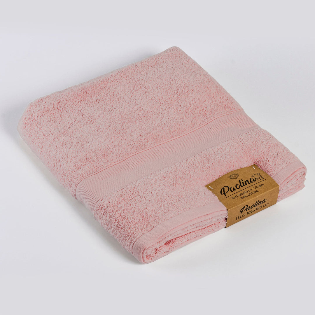 PAOLINA pink shower towel