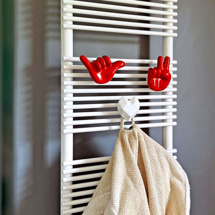 Set of hangers for radiators and towel warmers FUNNY 4