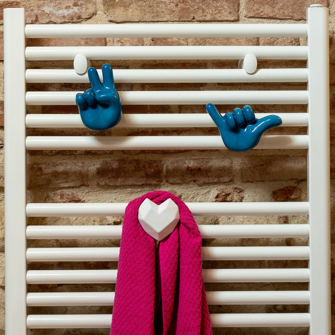 Set of hangers for radiators and towel warmers FUNNY 5