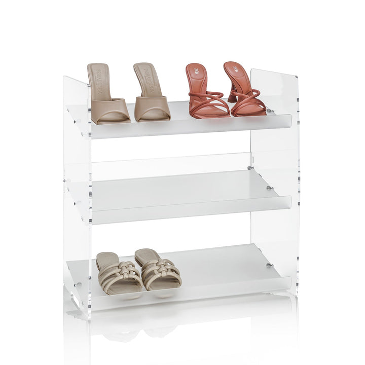 DEKAR shoe rack white 2