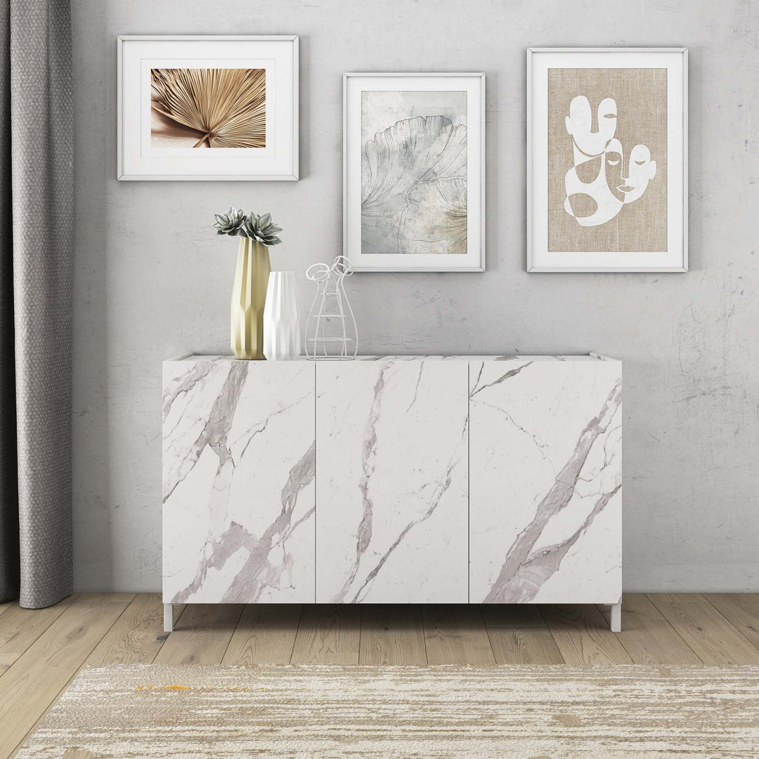 Buffet 3A KENNETH calacatta marble