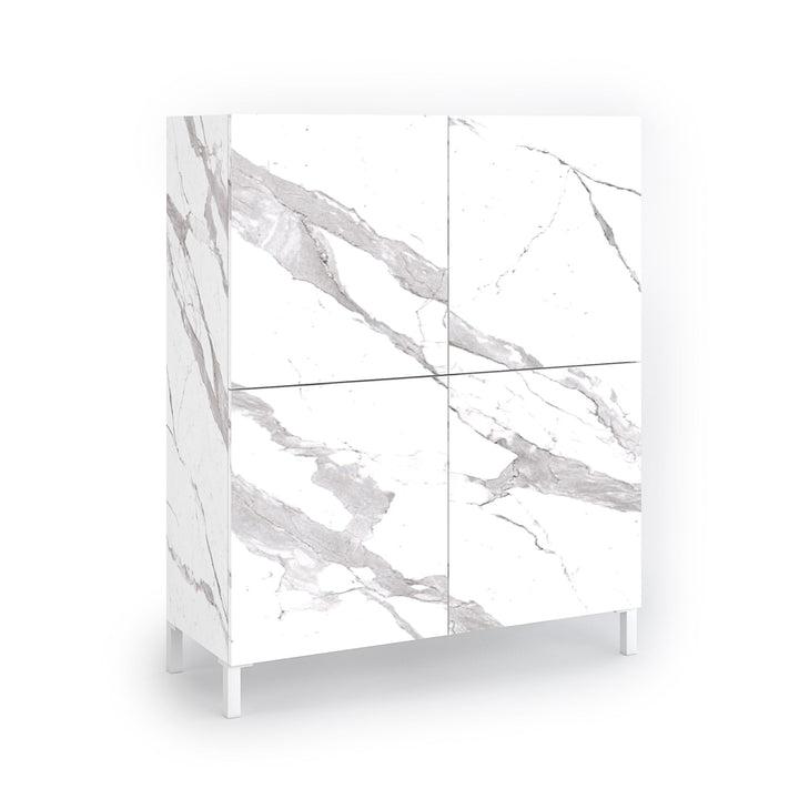 KENNETH high sideboard calacatta marble