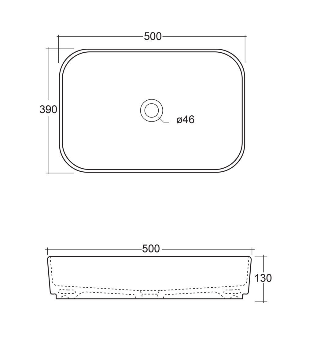 Composizione doppio lavabo 9 pezzi YOKA quercia