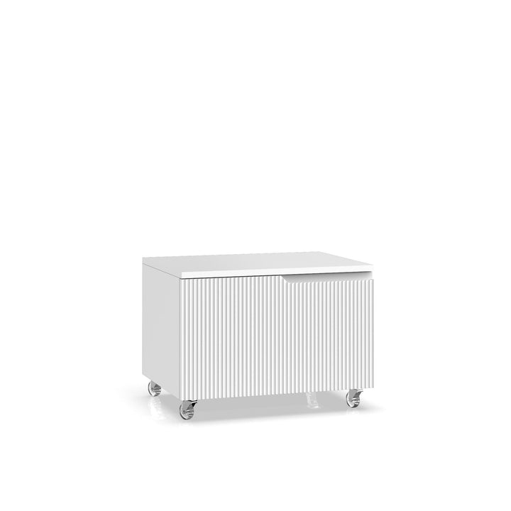 ZIP chest of drawers matt white