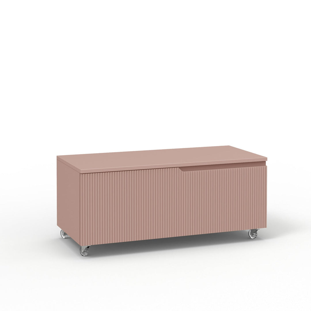 ZIP chest of drawers in powder pink