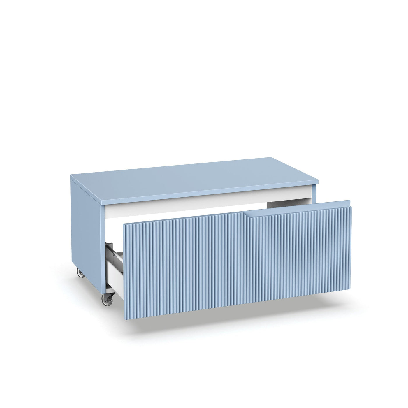 Cassettiera ZIP azzurro tiffany