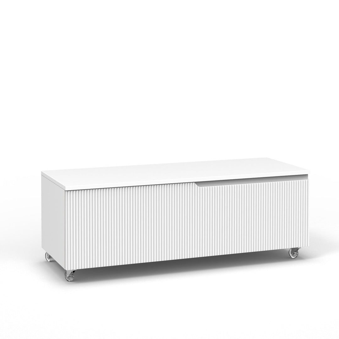 ZIP chest of drawers matt white