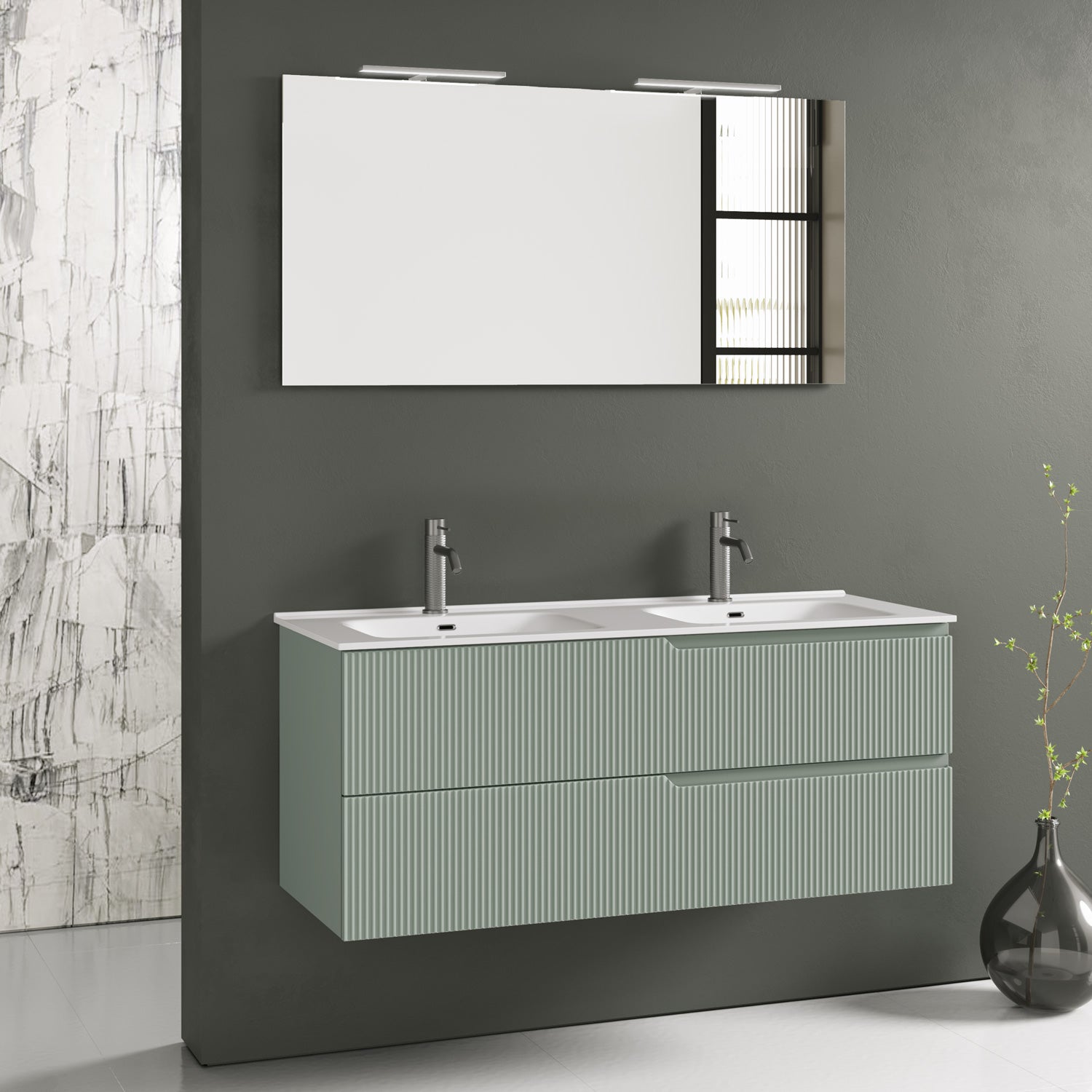 BAGNO SET LAVABO ORO 3 PEZZI ARREDO DESIGN DISPENSER SAPONE VASCA