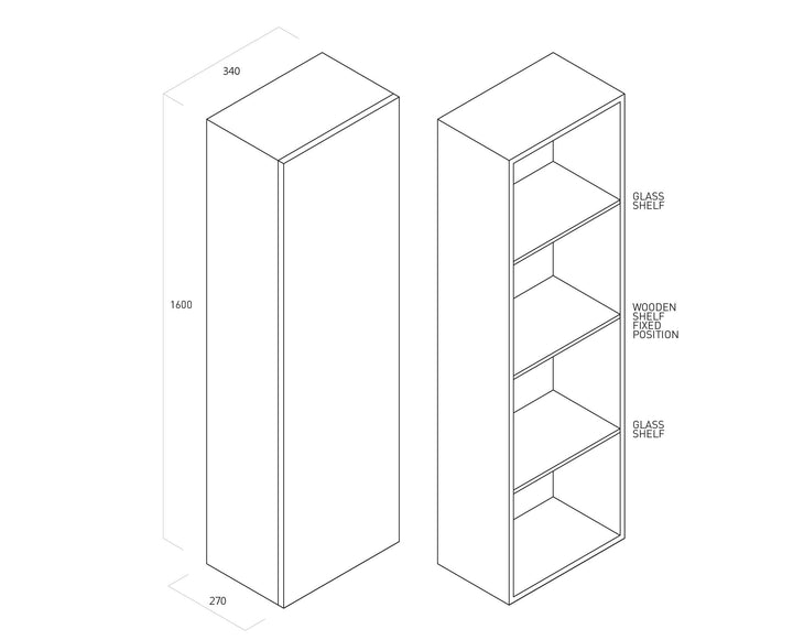 ZIP oak column