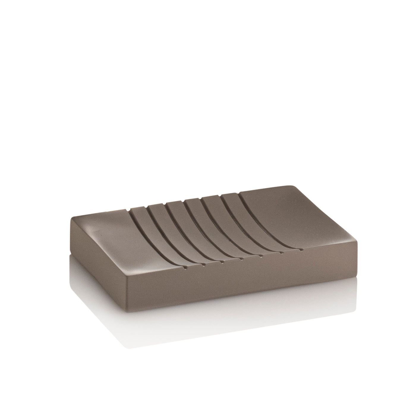 ELFO dove gray soap dish