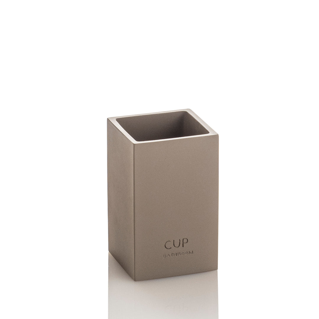 ELFO dove gray toothbrush holder