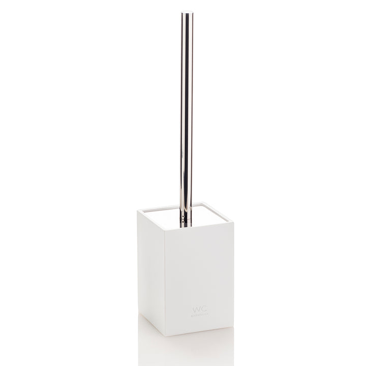 White ELFO toilet brush holder