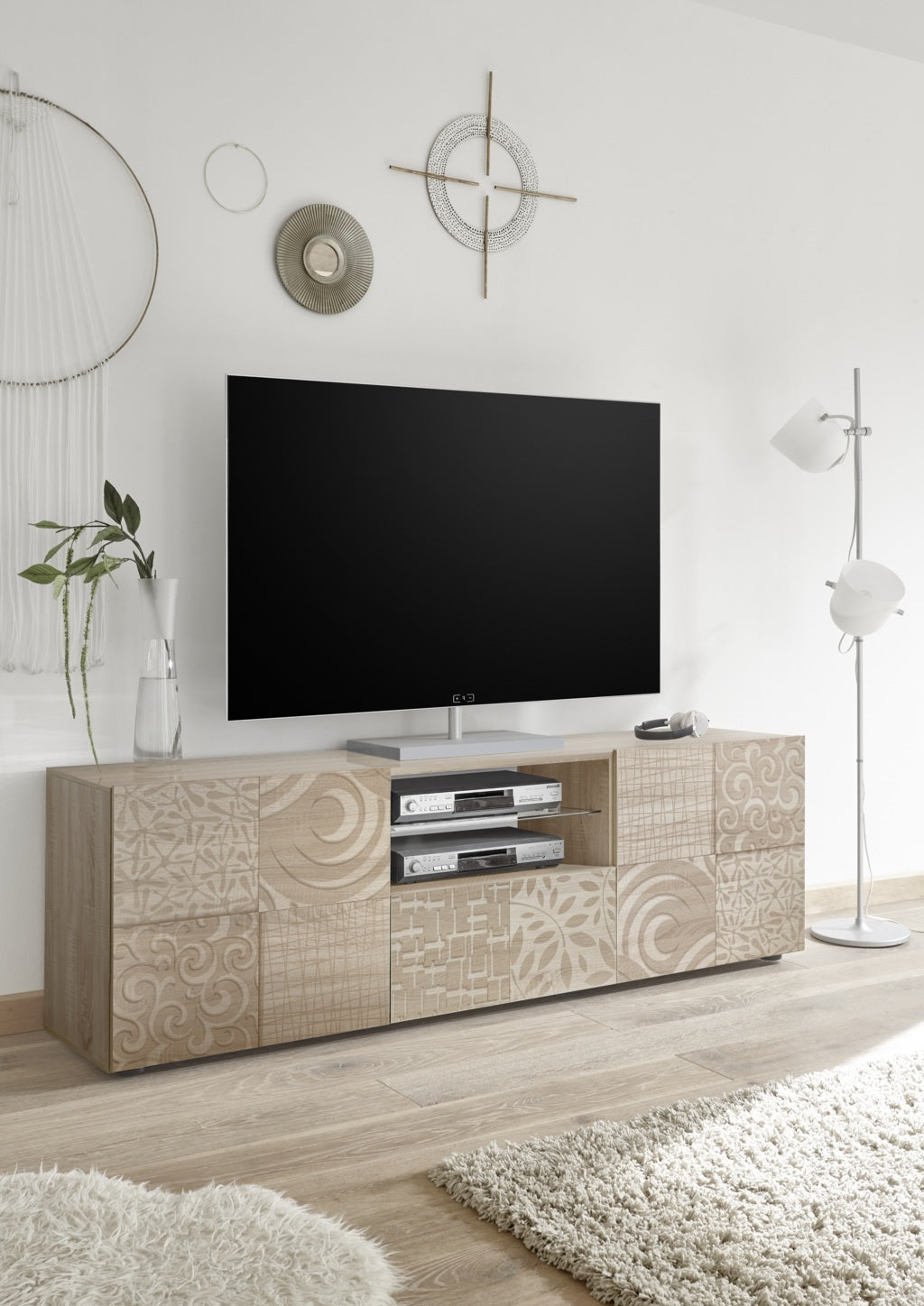 Porta TV BREZ small rovere