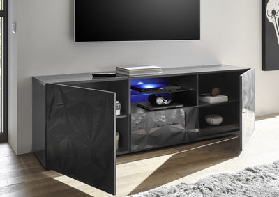 TV stand PRAGA anthracite