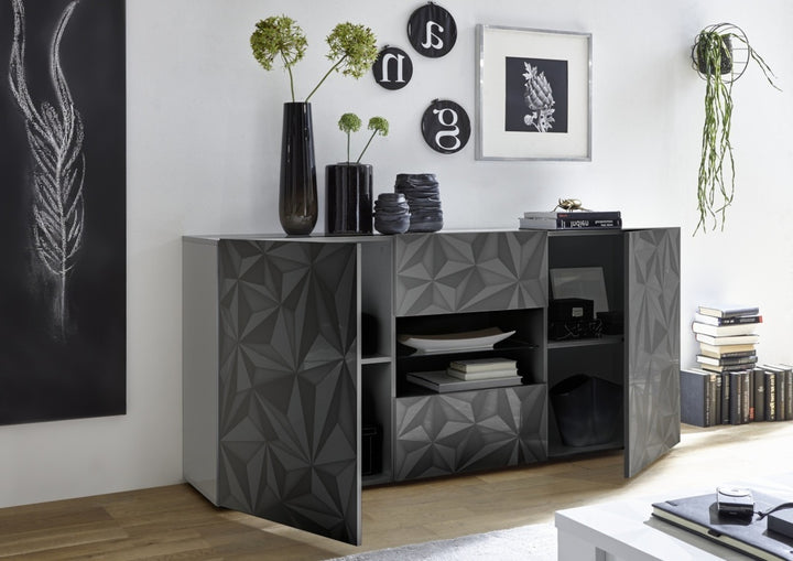 Buffet PRAGUE anthracite