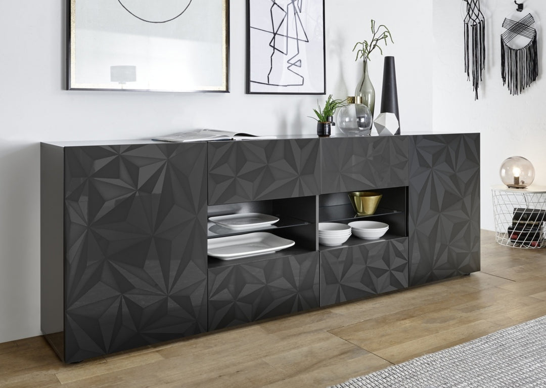 Buffet PRAGUE anthracite