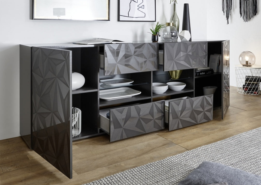 Buffet PRAGUE anthracite