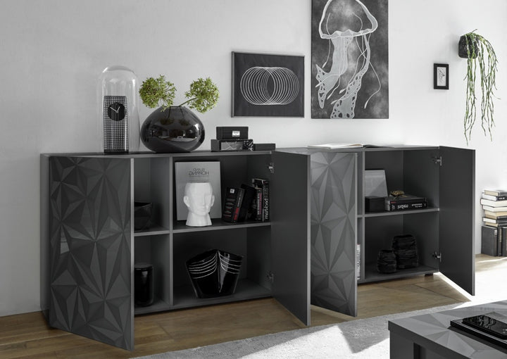 Buffet PRAGUE anthracite