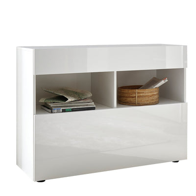 White AKIRA entrance cabinet